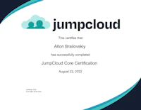 jumpcloud cloud core certification